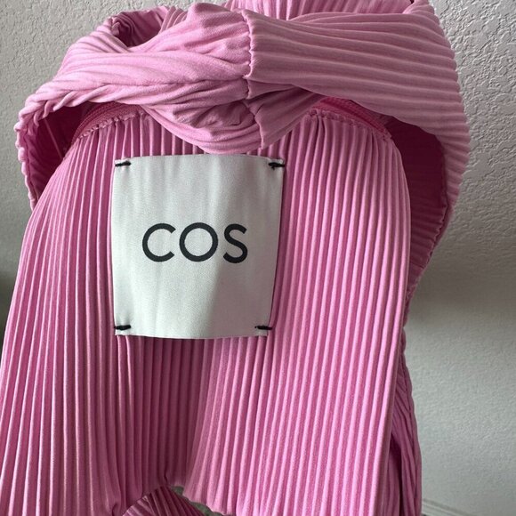 COS Large Pink Tote Bag - Picture 2 of 4